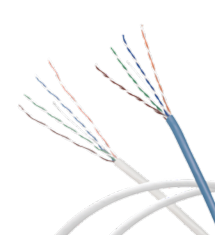 Медь кабеля Лан локальных сетей категории 5е ФТП кабеля Кат.5е низкого галоида дыма свободная твердая, 4 пары 1000 фт коробка тяги 305 м
