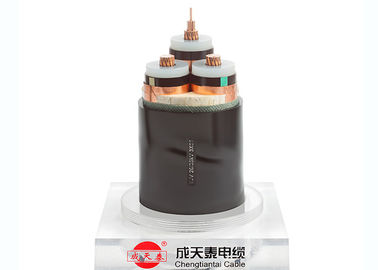 СЛПЭ изолировало среднего проводника меди силовых кабелей напряжения тока (Унармоуред) 6-36 кВ