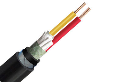 Бронированный кабель ядра низшего напряжения 2, подземный бронированный цвет черноты кабеля