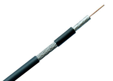 Коаксиальный кабель 14 АВГ твердый обнаженный медный для диэлектрика ПЭ низкой плотности спутникового телевидения