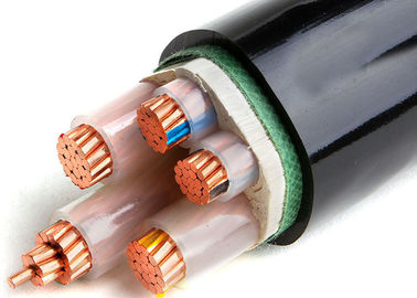 Силовой кабель низшего напряжения изолированное ядр СЛПЭ, ПВК 0.6/1 кВ 3+2 обшитый, Унармоуред &amp; бронированный к ИЭК 60502